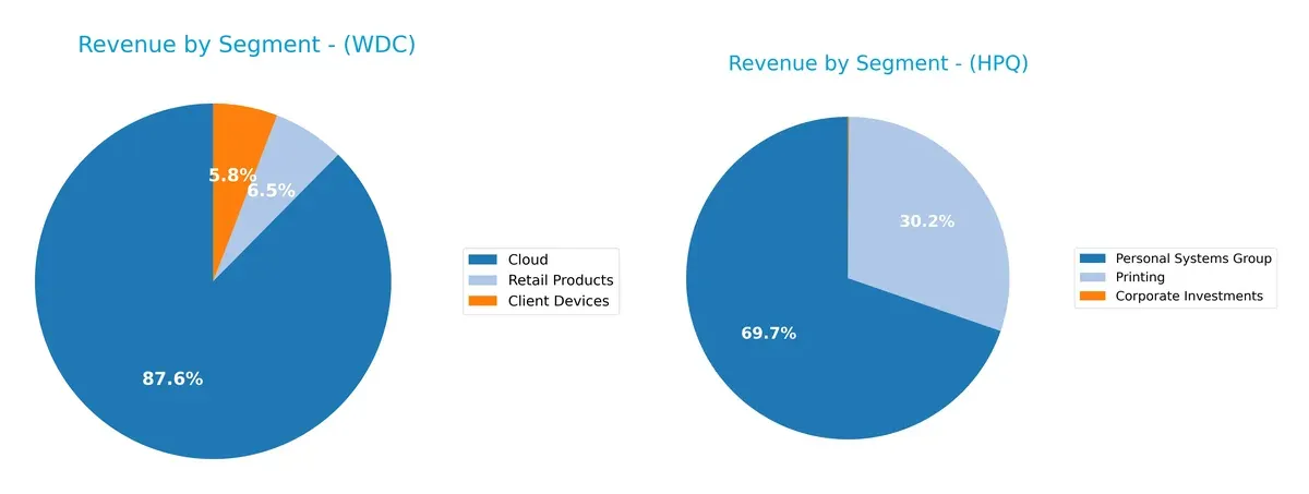 revenue by segment comparison