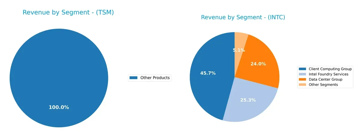 revenue by segment comparison