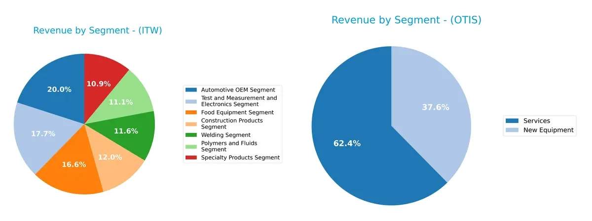 revenue by segment comparison