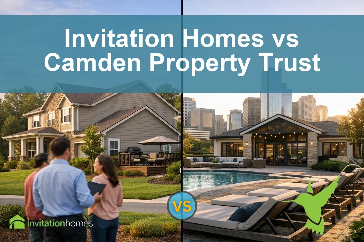 Read more about the article Invitation Homes vs Camden Property Trust: Which REIT Offers More Value?