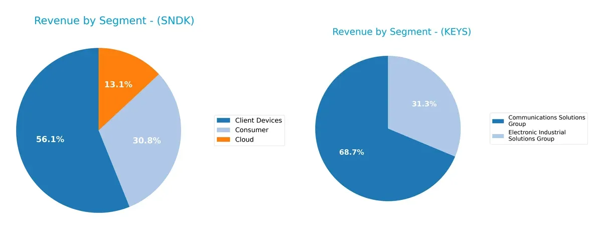revenue by segment comparison