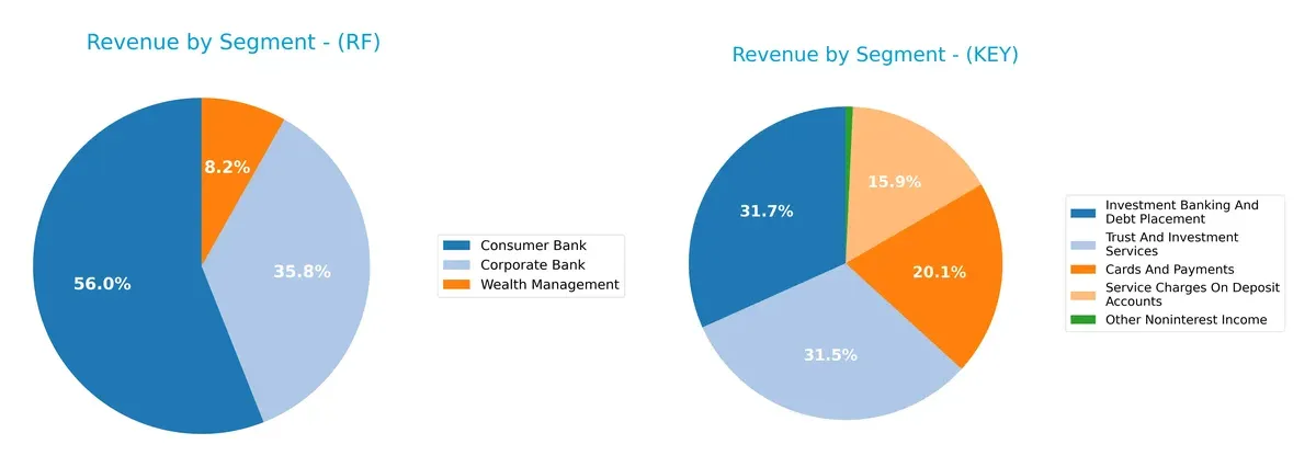 revenue by segment comparison