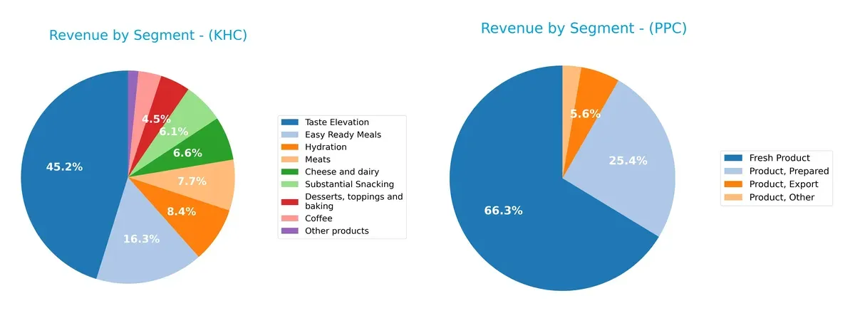 revenue by segment comparison