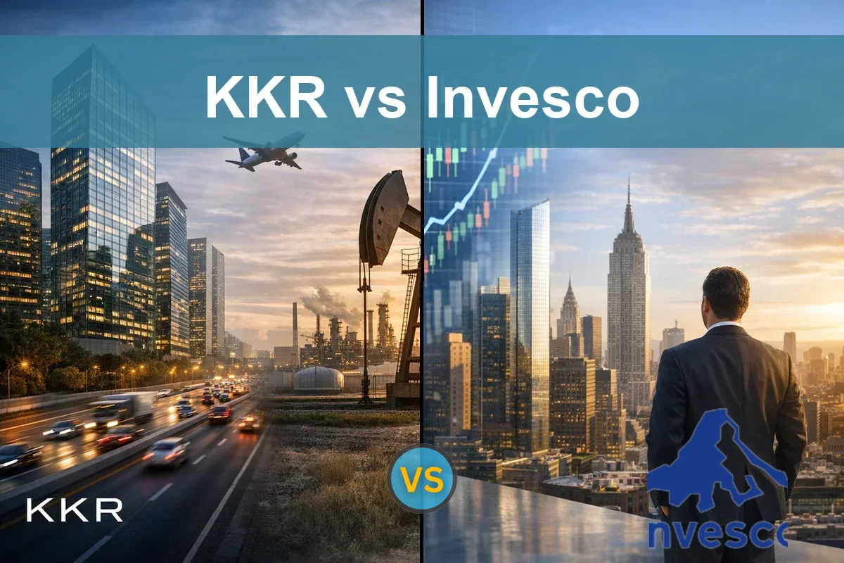 Read more about the article KKR vs Invesco: Which Asset Manager Excels for Investors?
