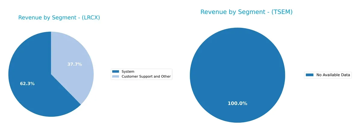 revenue by segment comparison