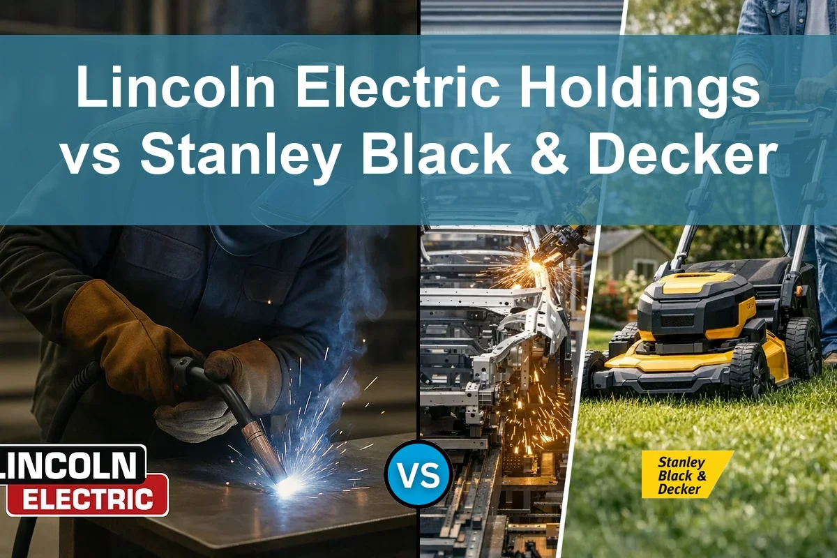 Read more about the article Lincoln Electric vs Stanley Black & Decker: Which Shows Stronger Growth Potential?