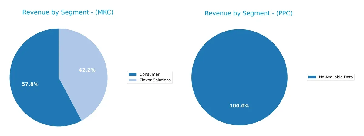 revenue by segment comparison