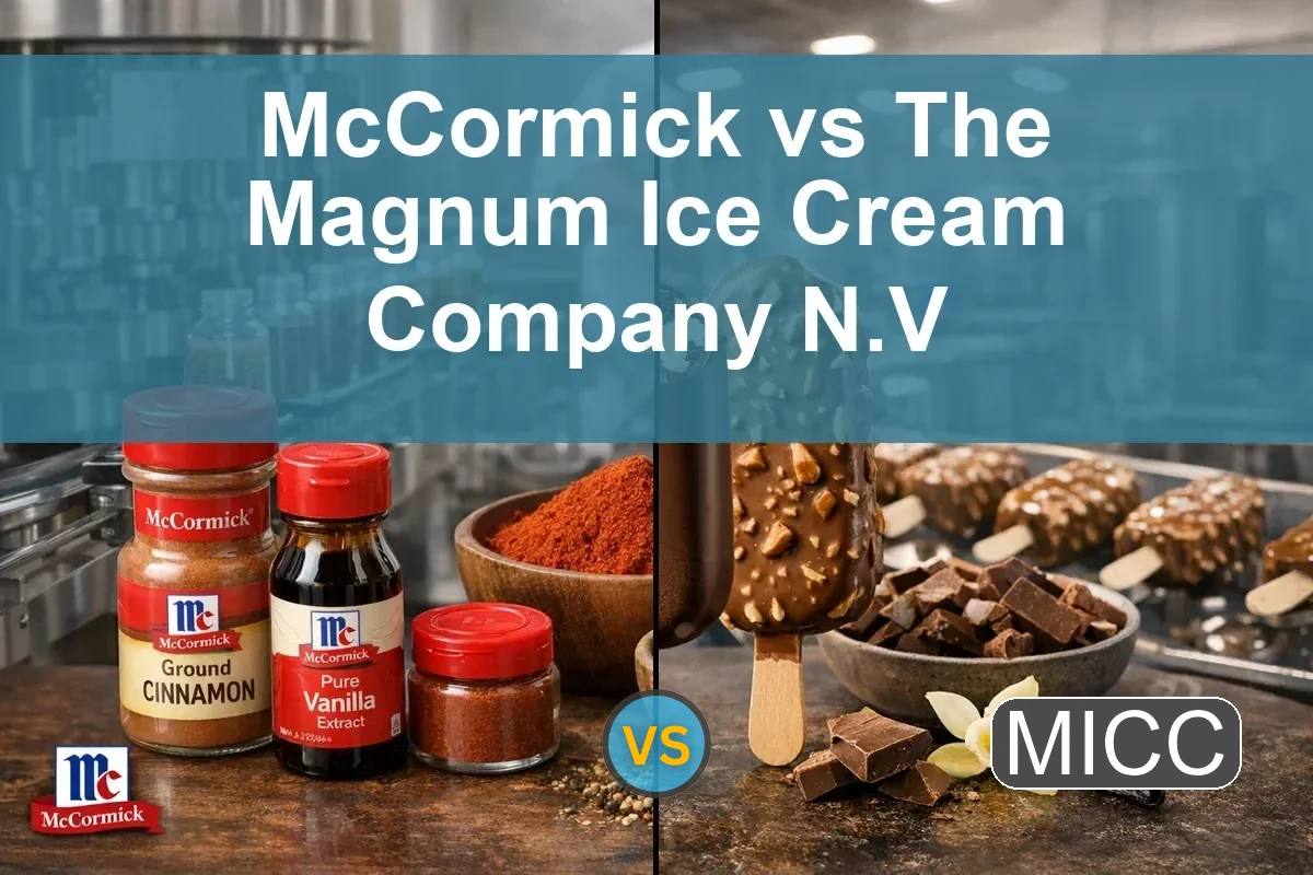 Read more about the article McCormick vs Magnum Ice Cream: Which Stock Shows More Growth Potential?