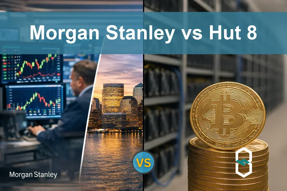 Read more about the article Morgan Stanley vs Hut 8: Which Suits Investors Best?