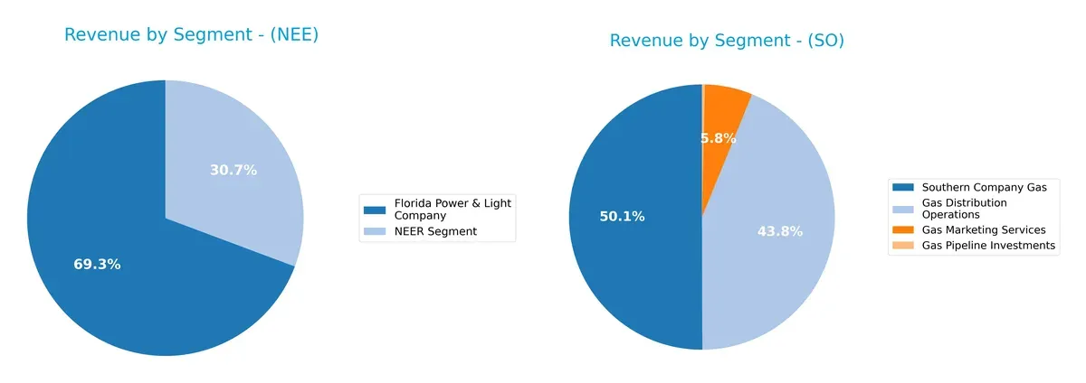 revenue by segment comparison