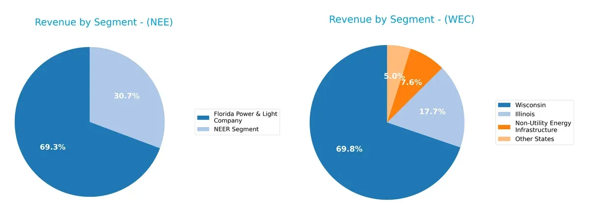 revenue by segment comparison