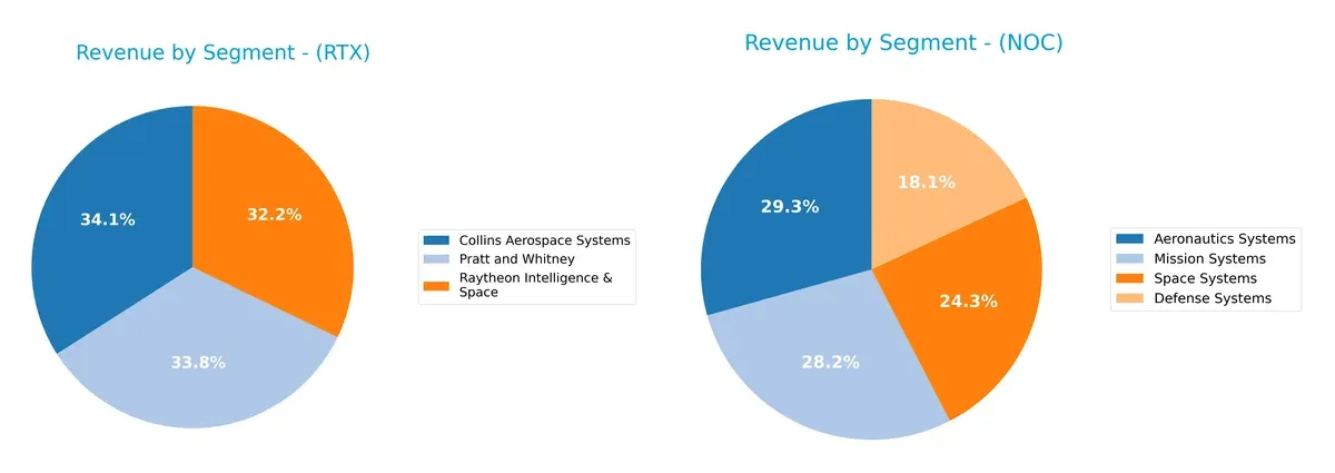 revenue by segment comparison