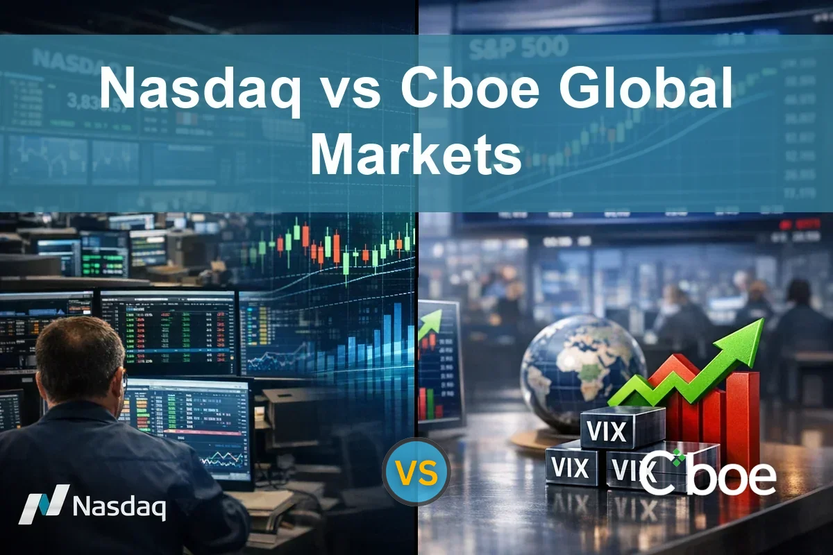 Read more about the article Nasdaq vs Cboe: Evaluating Market Leaders for Investors