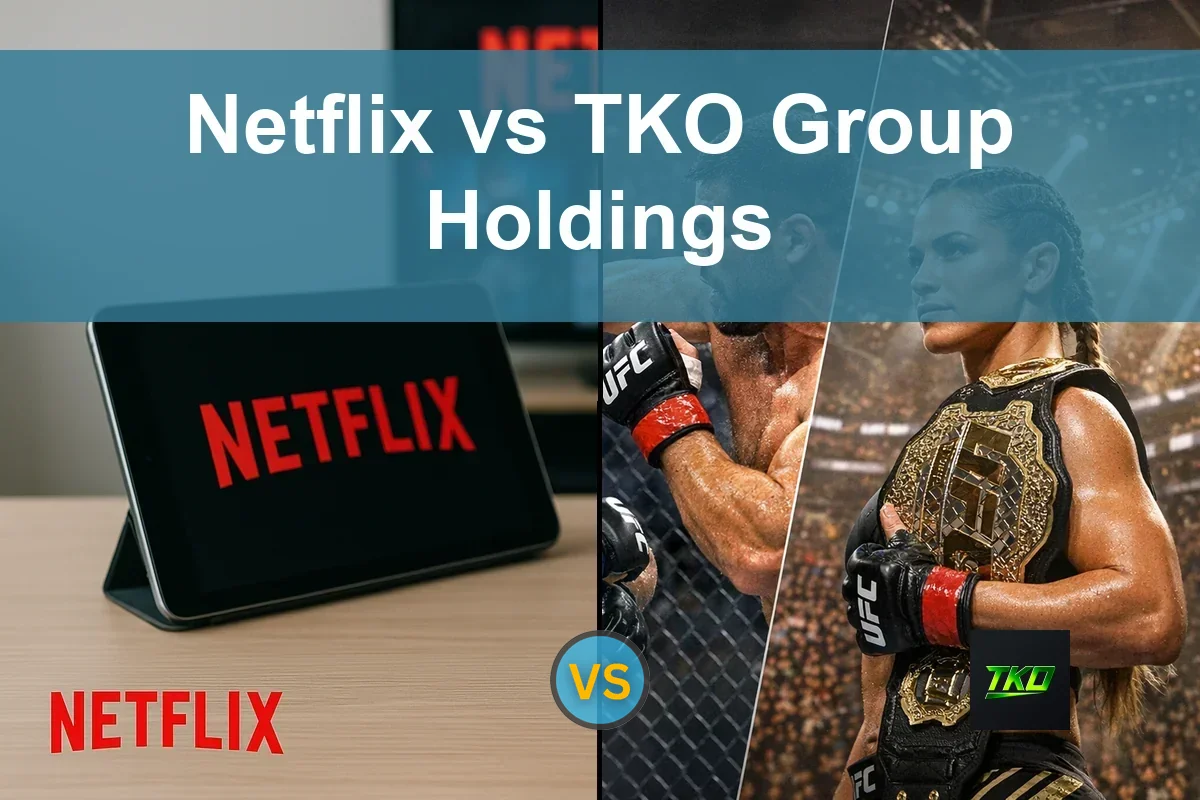 Read more about the article Netflix vs TKO Group: Which Entertainment Stock Offers More Value?