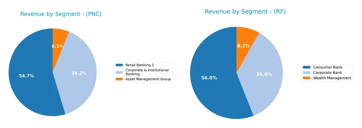 revenue by segment comparison