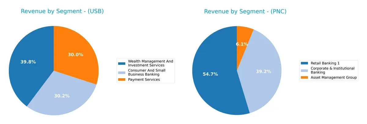 revenue by segment comparison