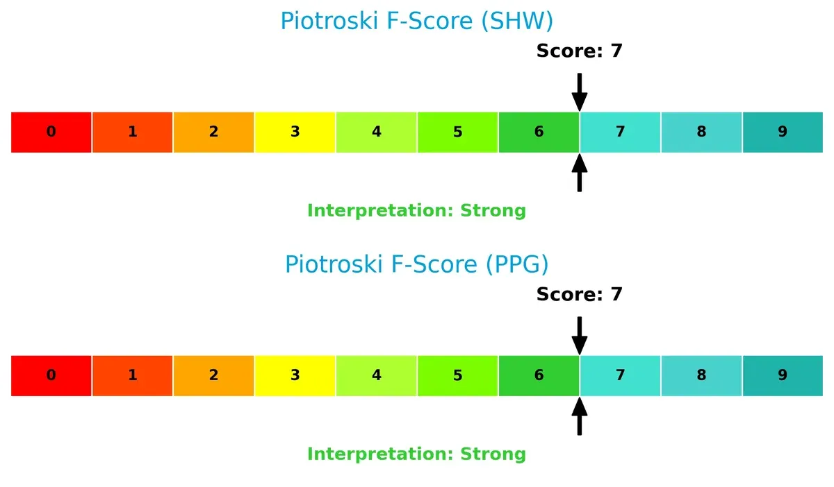 piotroski f score comparison