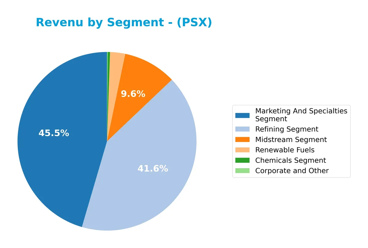 revenue by segment
