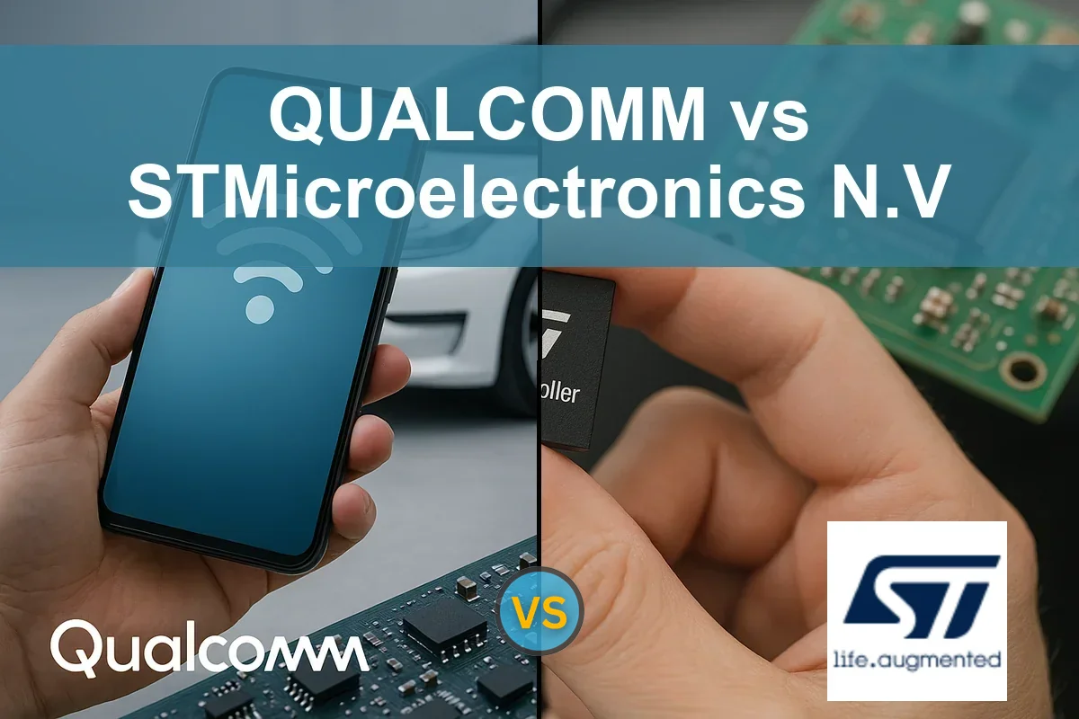 Read more about the article QUALCOMM vs STMicroelectronics: Which Semiconductor Stock Holds More Potential?