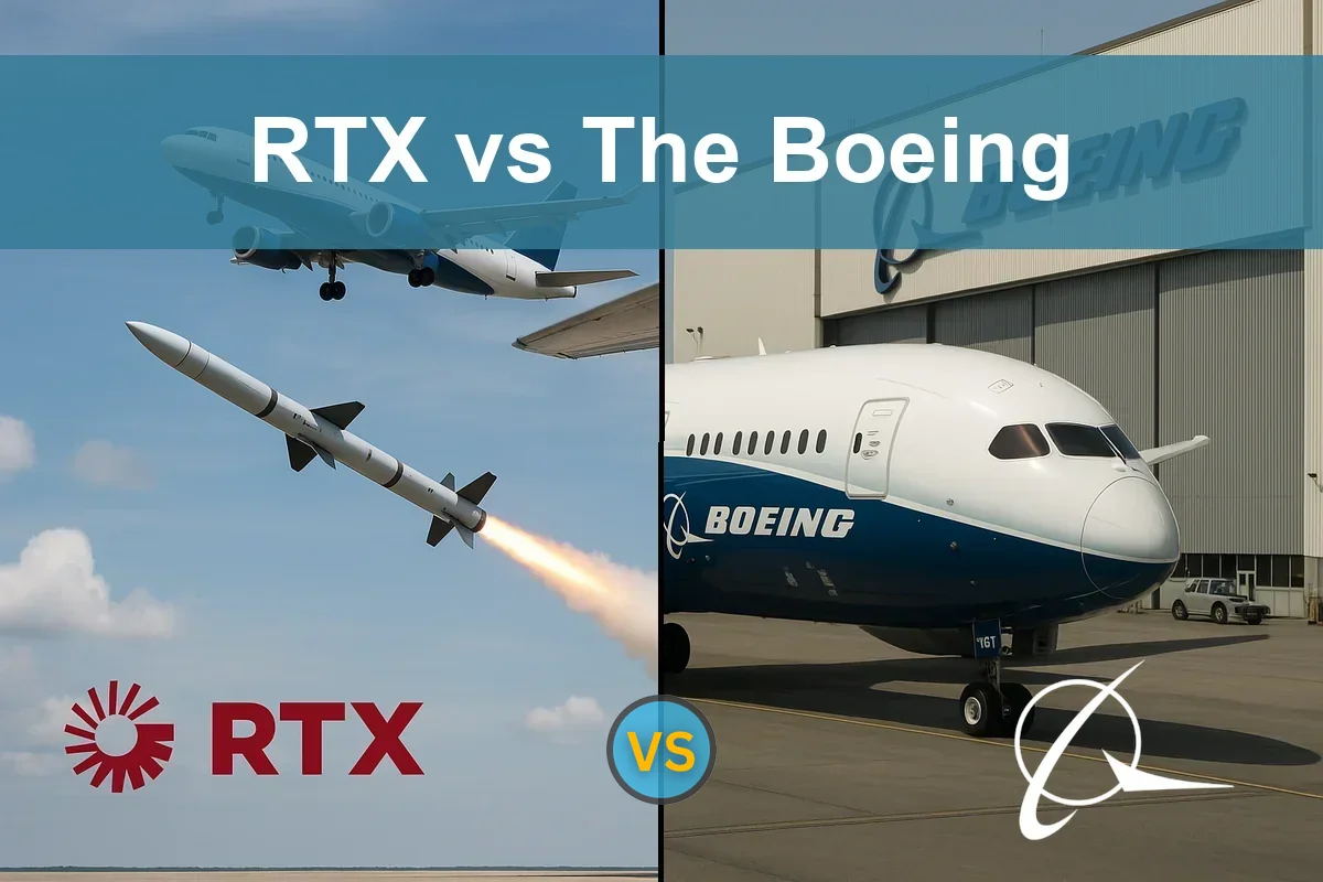 Read more about the article RTX vs Boeing: Which Aerospace Stock Offers Better Value?