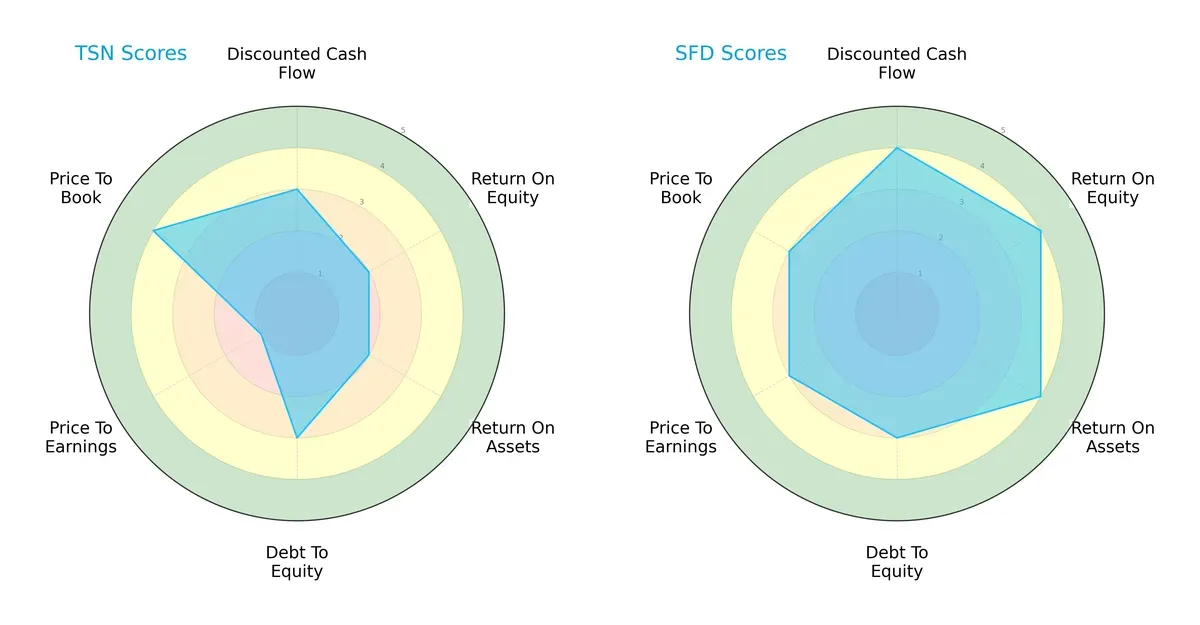 scores comparison