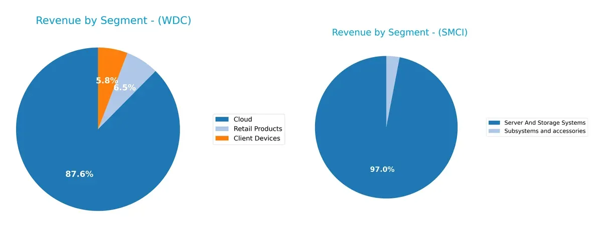 revenue by segment comparison