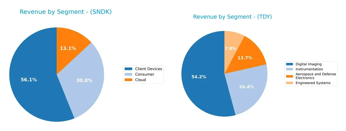 revenue by segment comparison