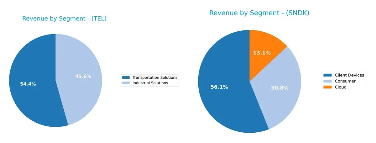revenue by segment comparison