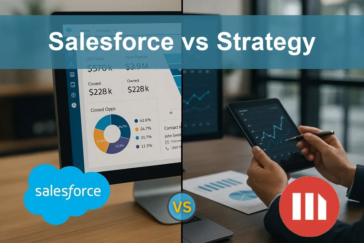 Read more about the article Salesforce vs Strategy Inc: Which Software Stock Offers More Growth Potential?