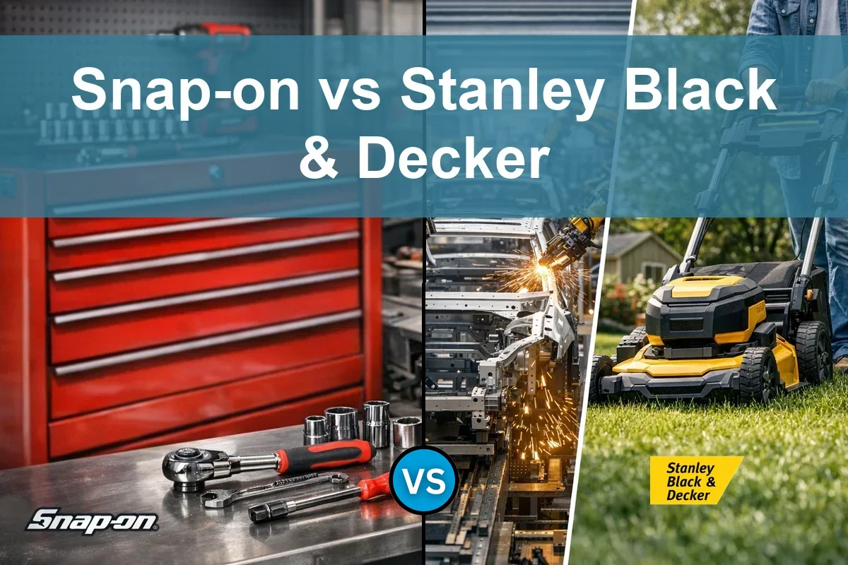 Read more about the article Snap-on vs Stanley Black & Decker: Key Investor Differences Revealed
