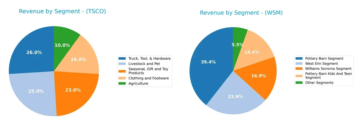 revenue by segment comparison