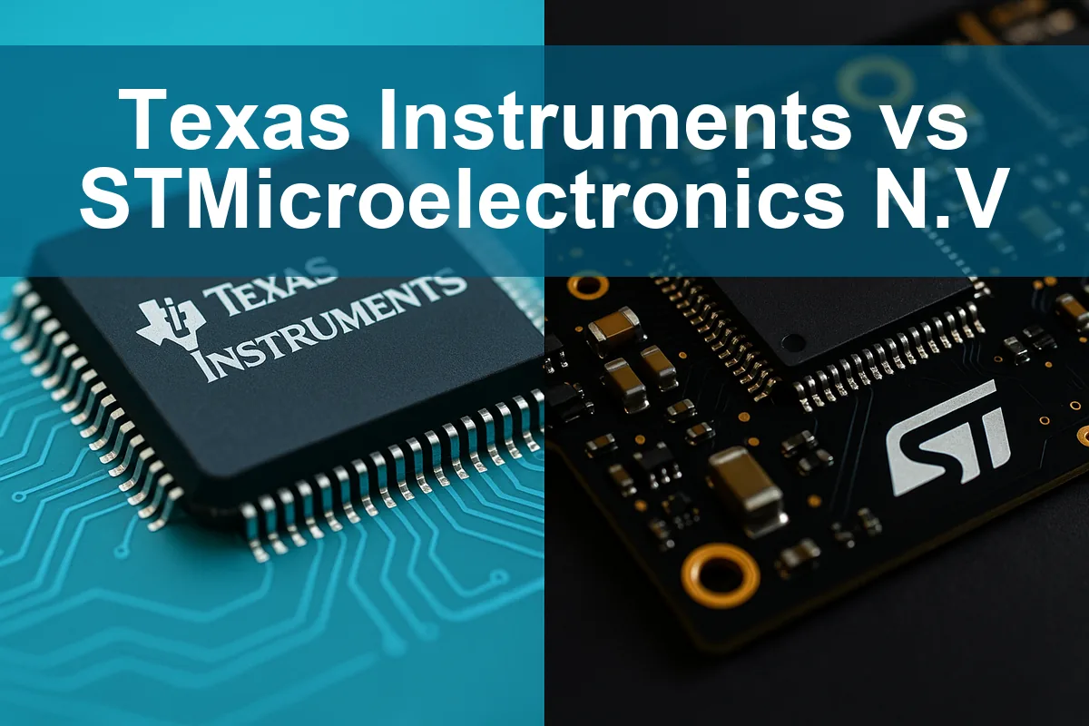 Read more about the article Texas Instruments vs STMicroelectronics: Which Stock Shows More Growth Potential?