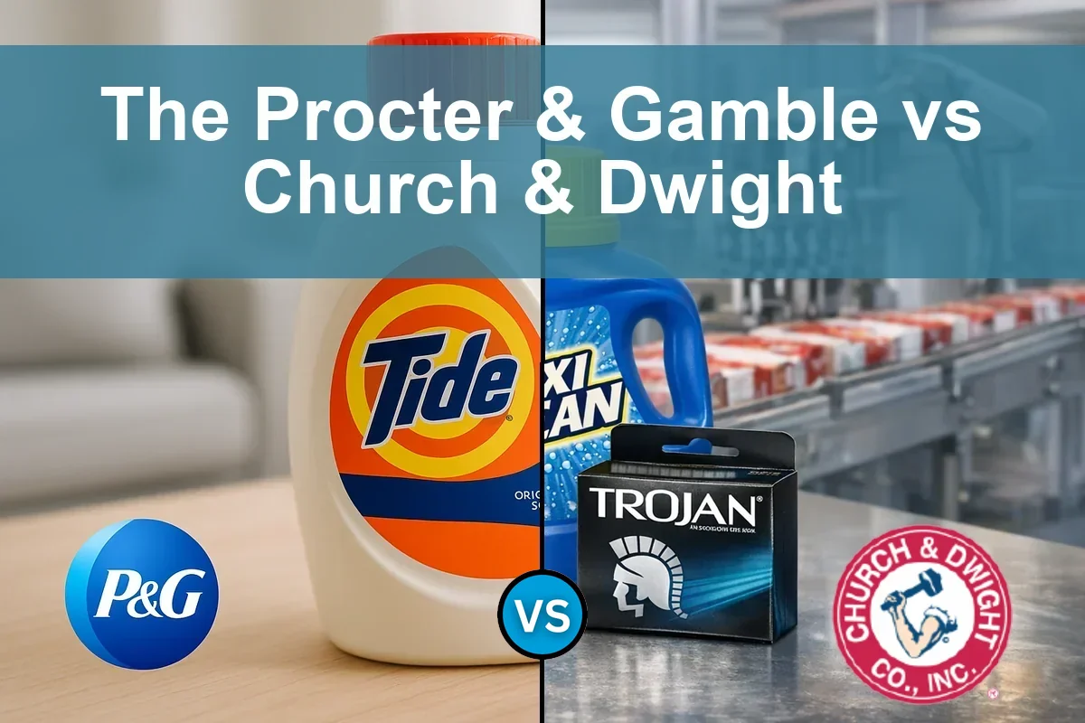 Read more about the article Procter & Gamble vs Church & Dwight: Which Has Stronger Growth Potential?