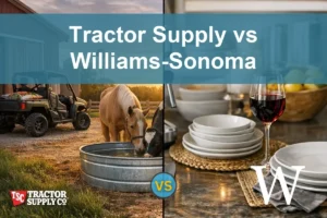 Tractor Supply vs Williams-Sonoma: Which Retailer Offers More Value?