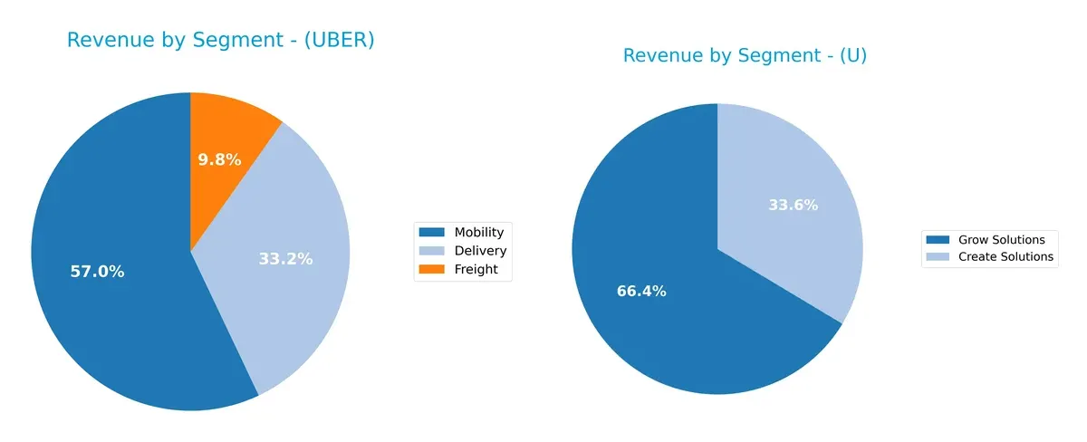revenue by segment comparison